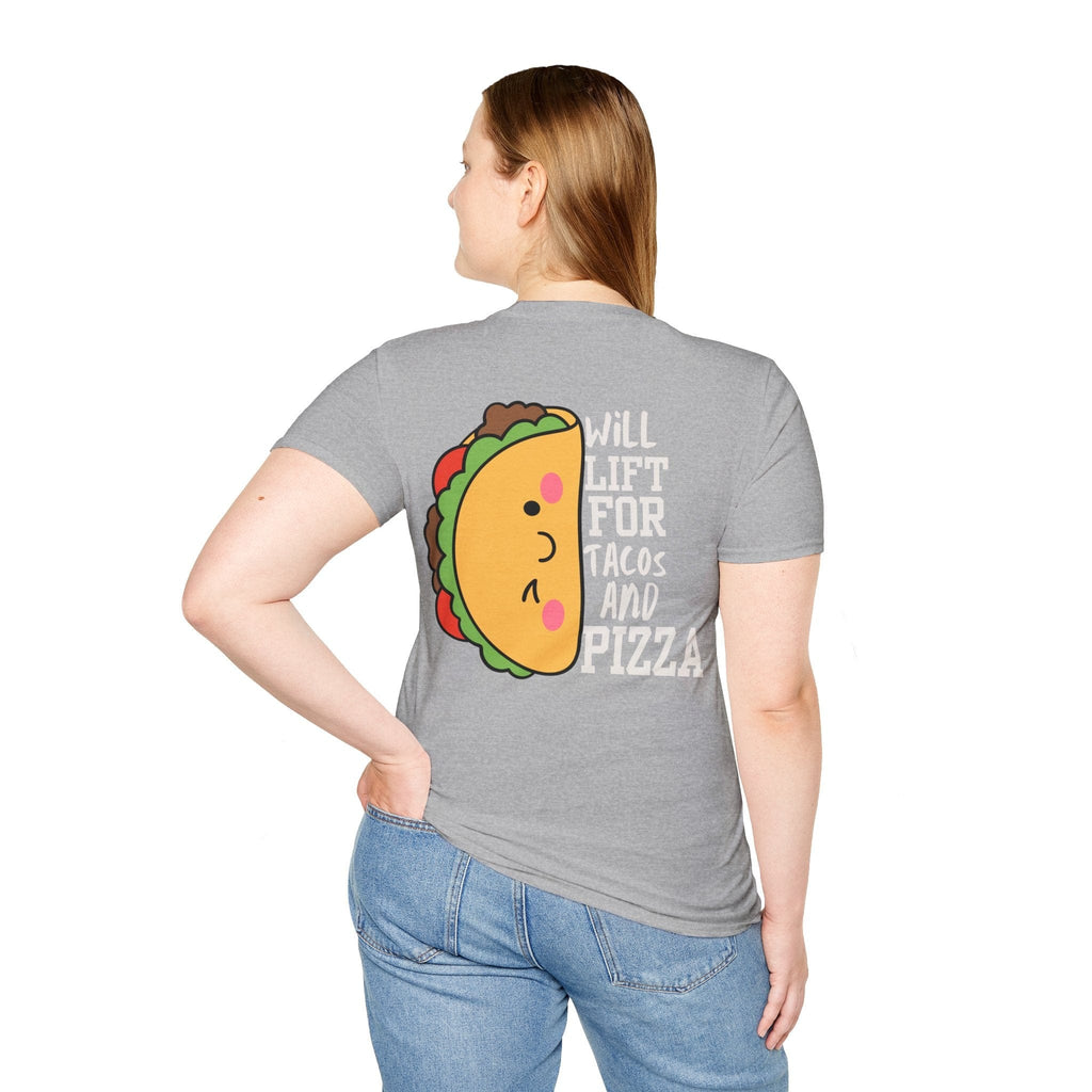TACOS & PIZZA BACK T-SHIRT
