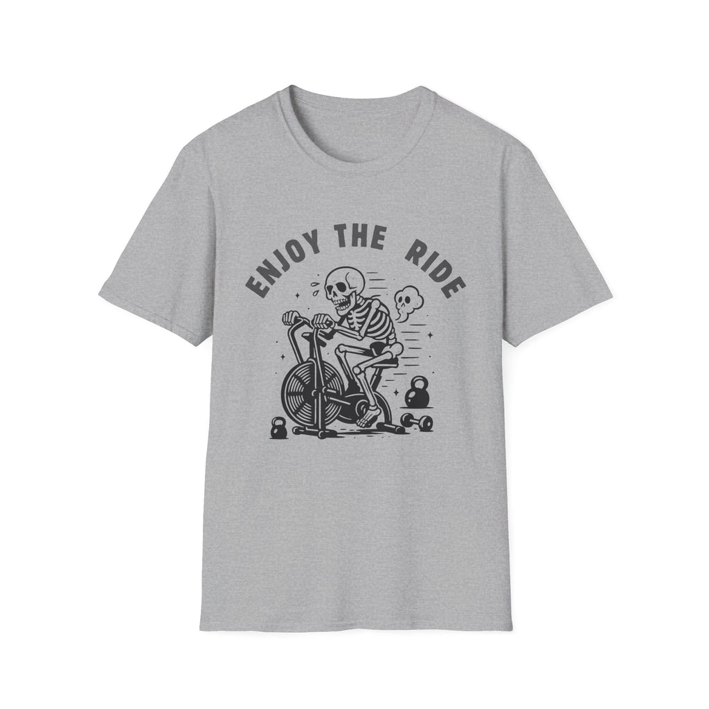 ENJOY THE RIDE SKELETON T-SHIRT
