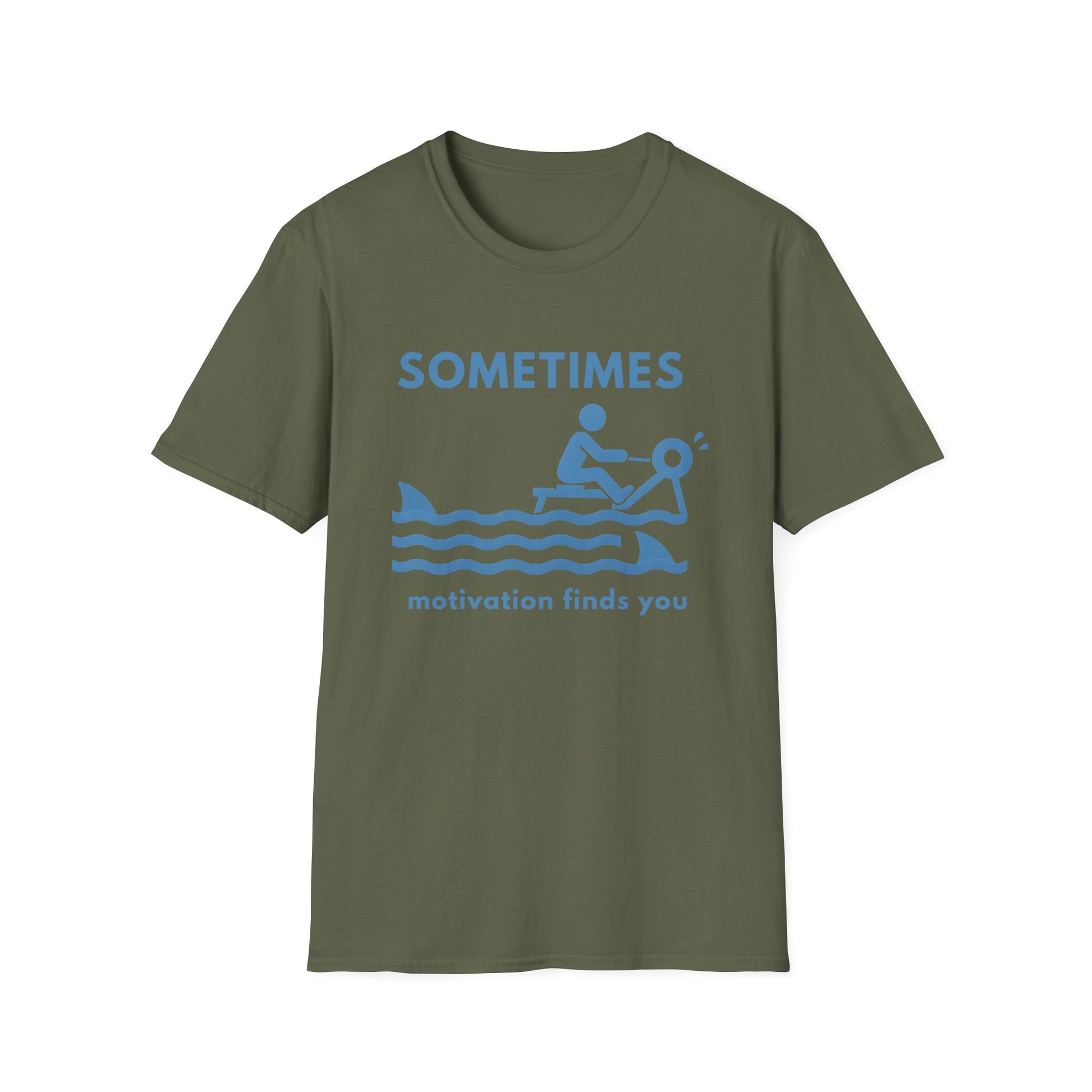 MOTIVATION FINDS YOU T-SHIRT