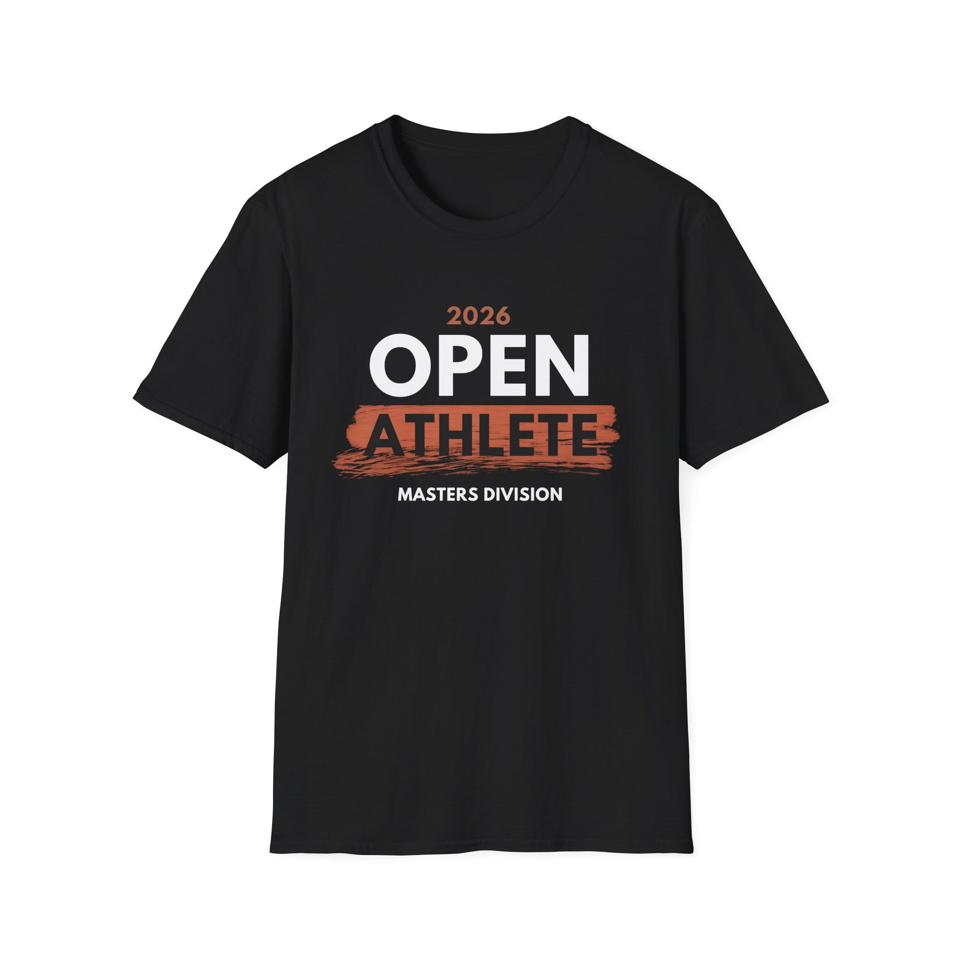 OPEN ATHLETE MASTERS DIVISION RED T-SHIRT