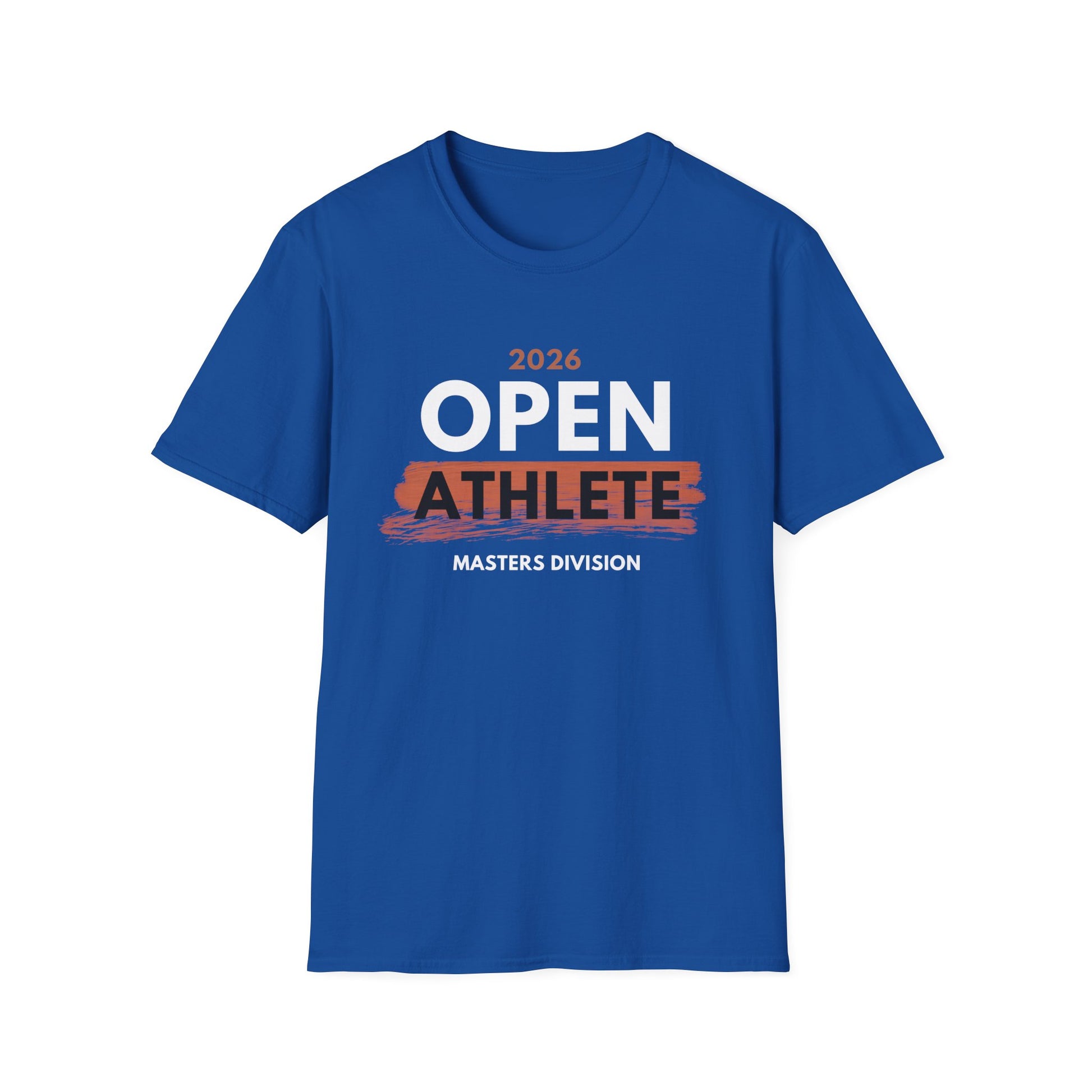 OPEN ATHLETE MASTERS DIVISION RED T-SHIRT