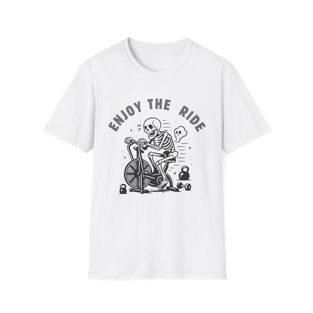 ENJOY THE RIDE SKELETON T-SHIRT