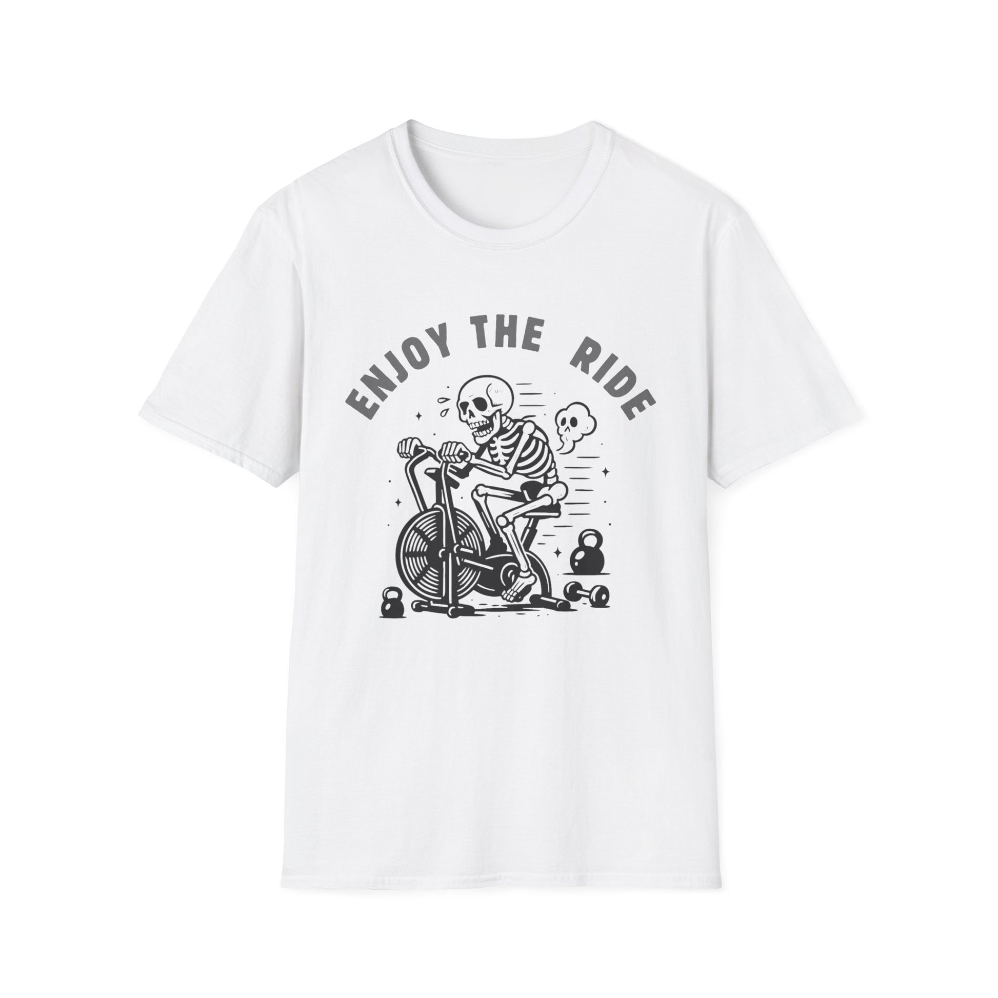 ENJOY THE RIDE SKELETON T-SHIRT