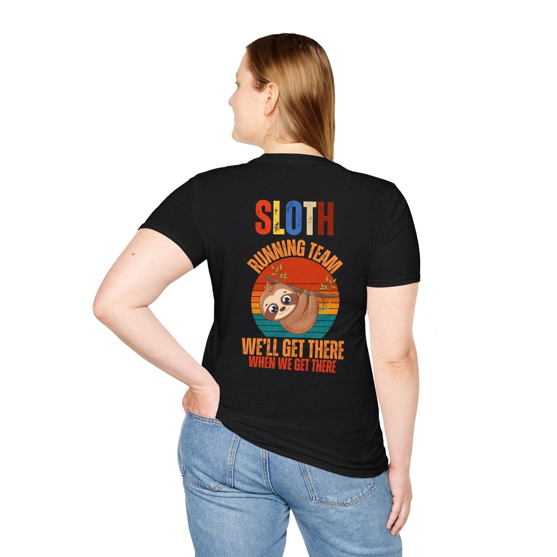 SLOTH RUNNING TEAM BACK T-SHIRT