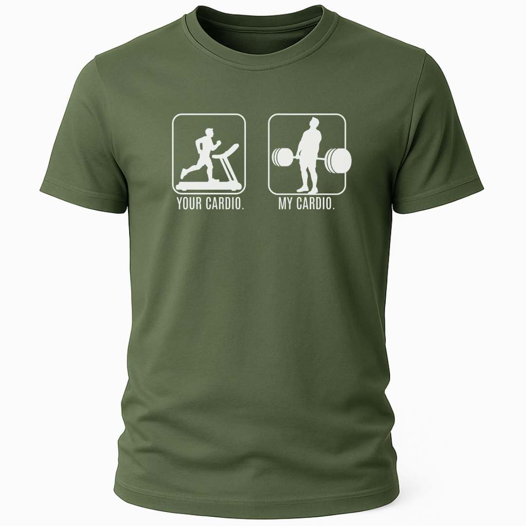 MY CARDIO DEADLIFT T-SHIRT