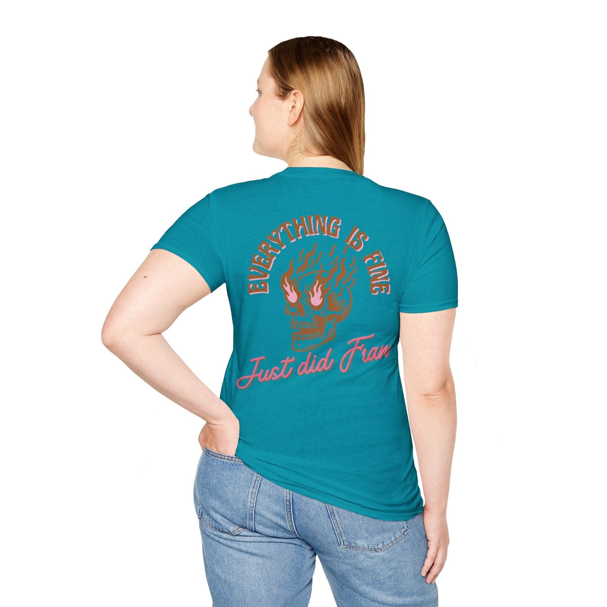 EVERYTHING IS FINE BACK T-SHIRT