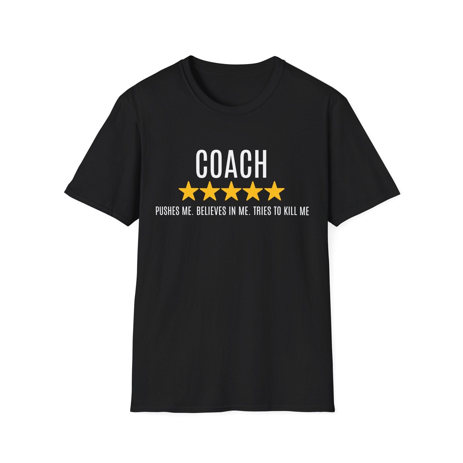 COACH PUSHES ME REVIEW T-SHIRT