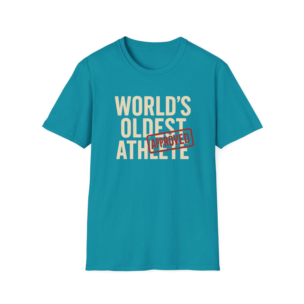 OLDEST ATHLETE APPROVED T-SHIRT
