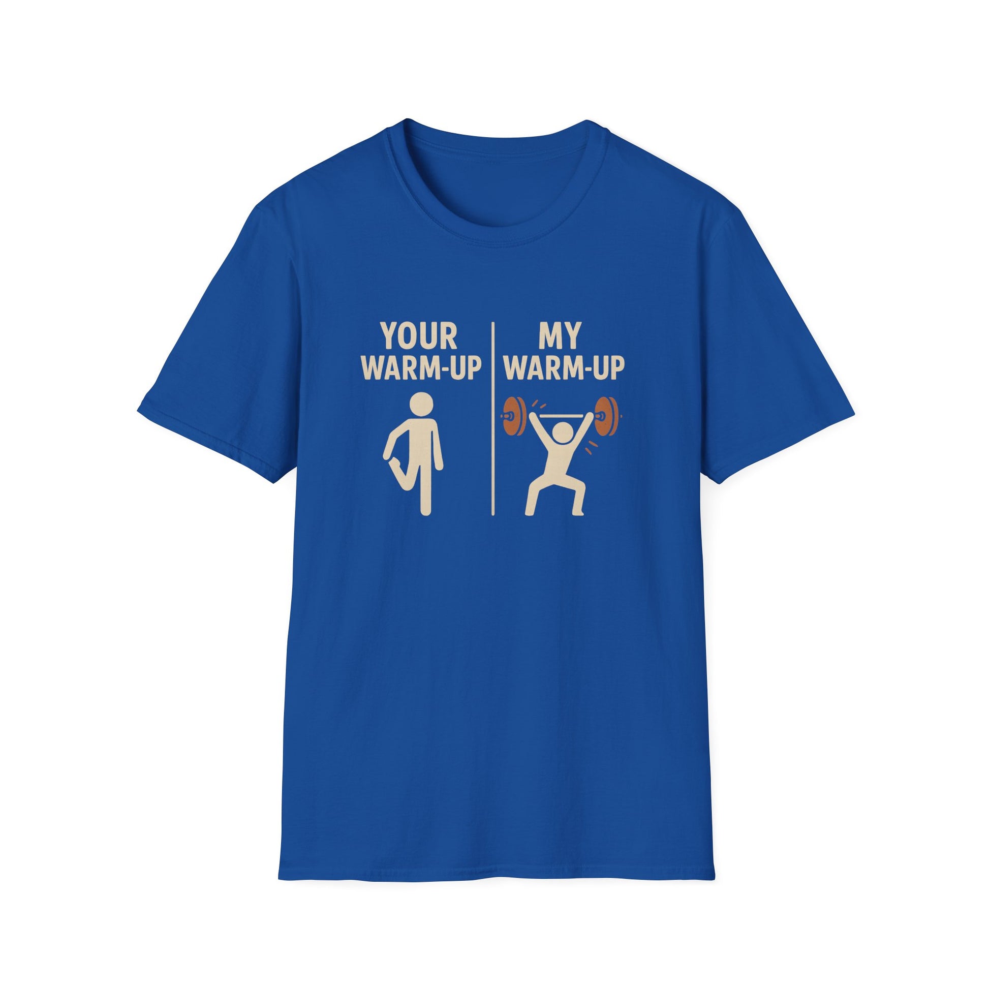MY WARM-UP T-SHIRT