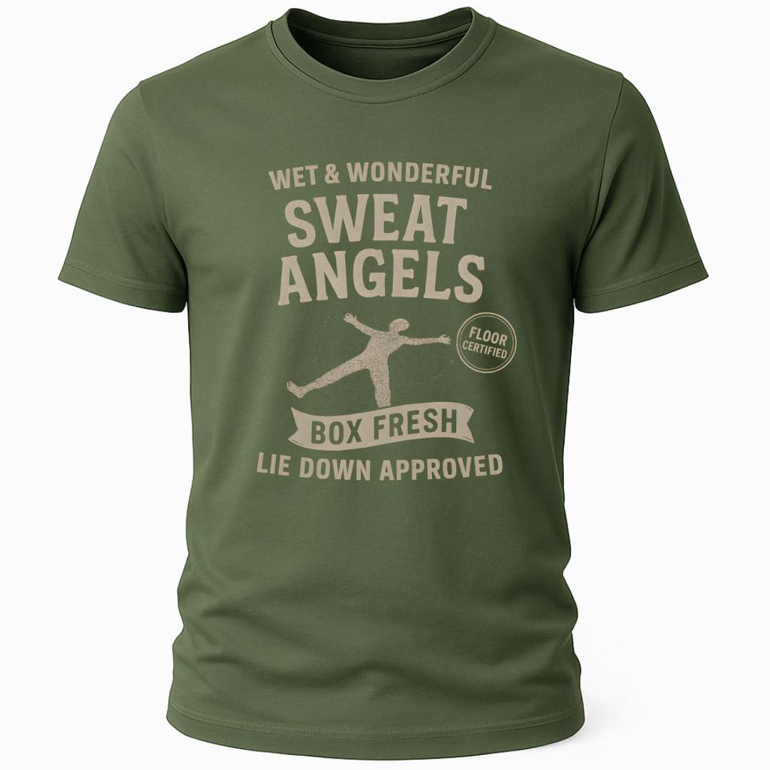 WONDERFUL SWEAT ANGELS T-SHIRT