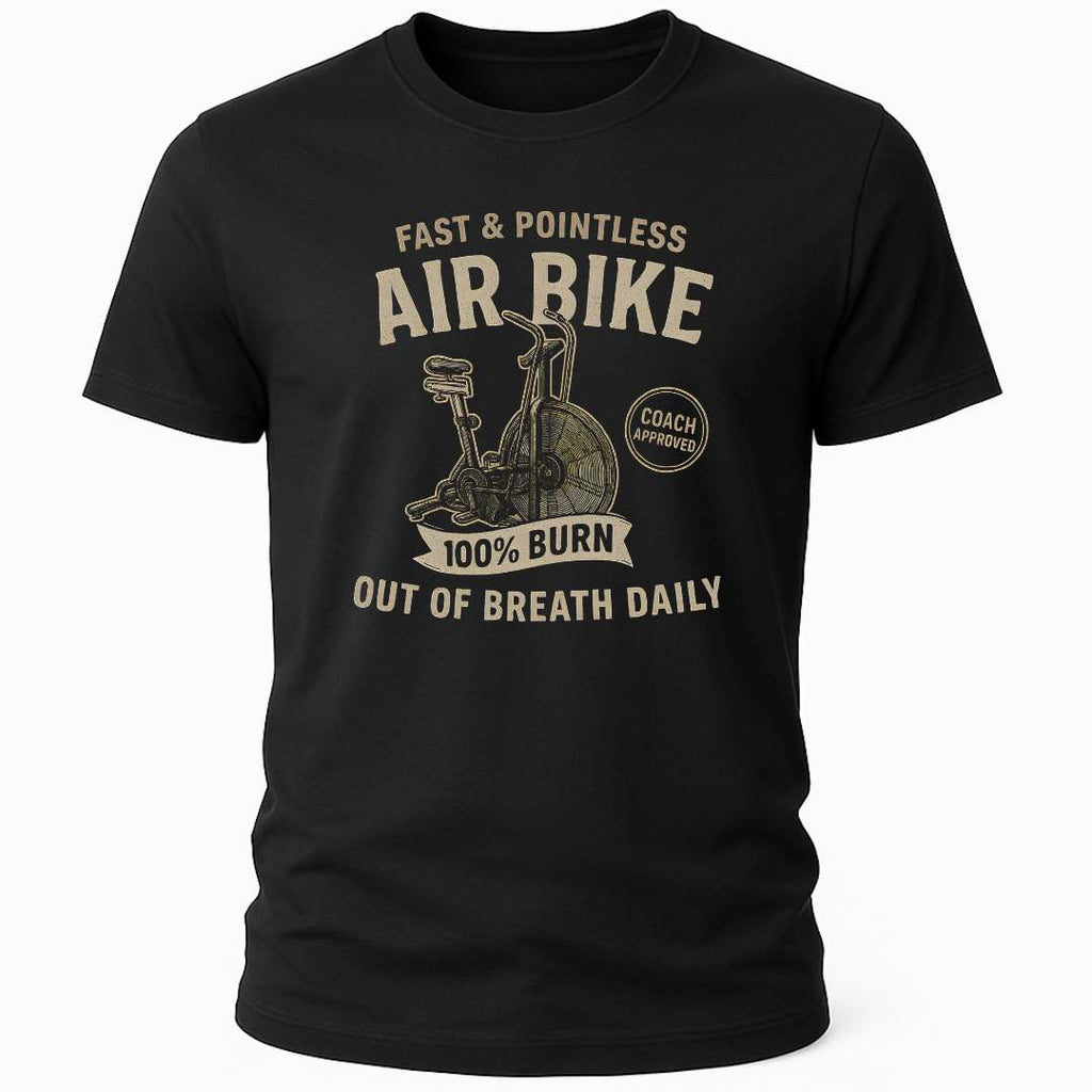 FAST & POINTLESS AIR BIKE T-SHIRT
