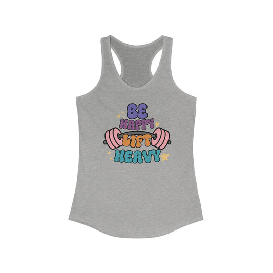 BE HAPPY TANK TOP