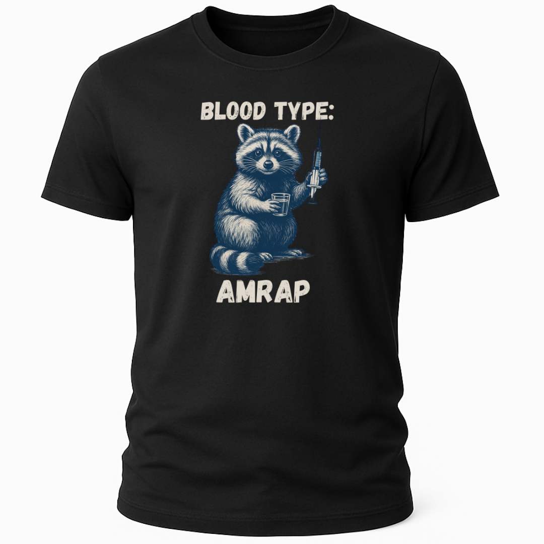 BLOOD TYPE AMRAP T-SHIRT