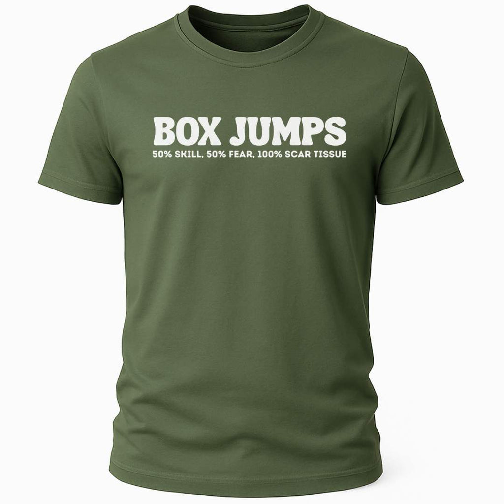 BOX JUMPS 50% SKILL T-SHIRT
