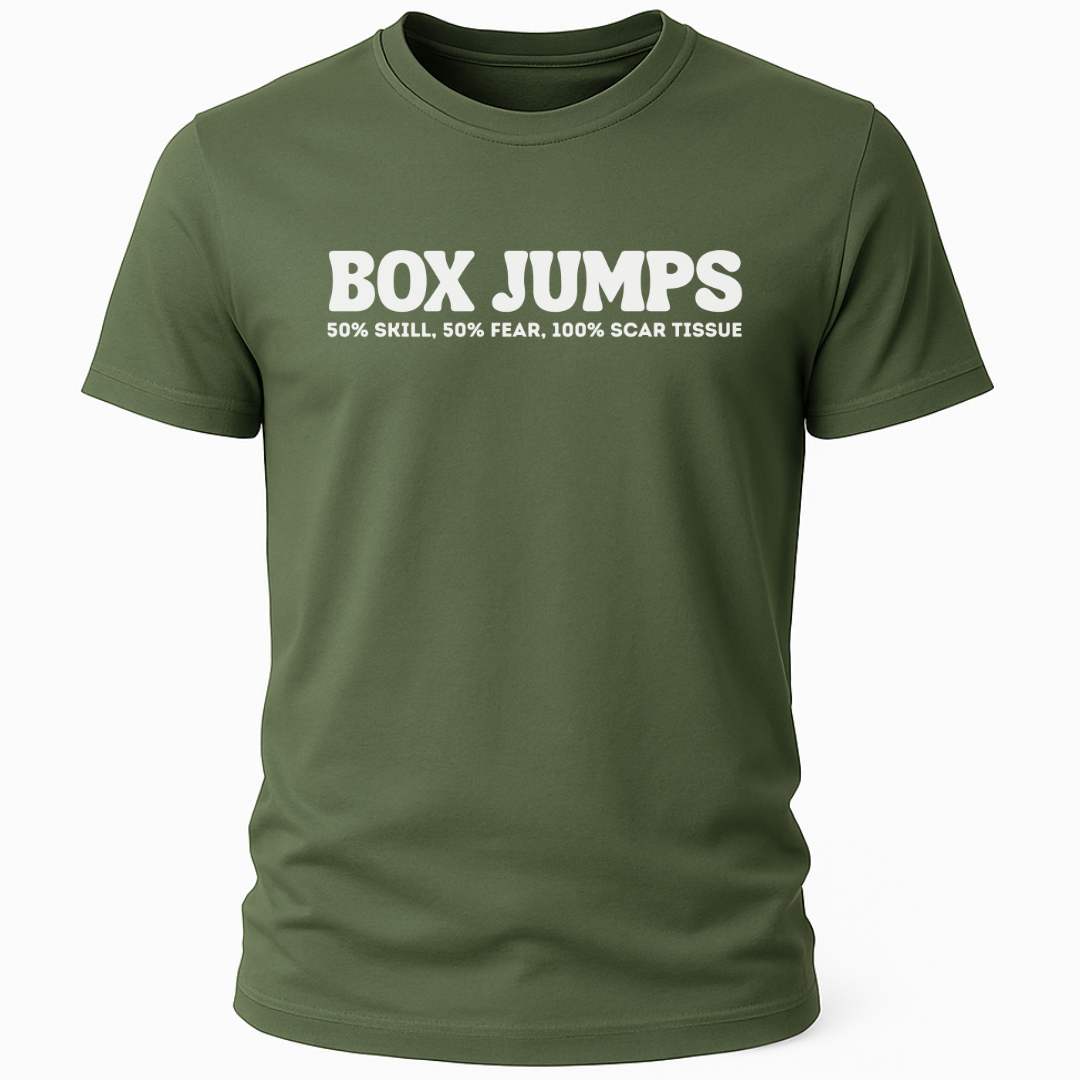 BOX JUMPS 50% SKILL T-SHIRT
