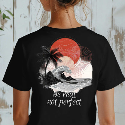 BE REAL BEACH T-SHIRT