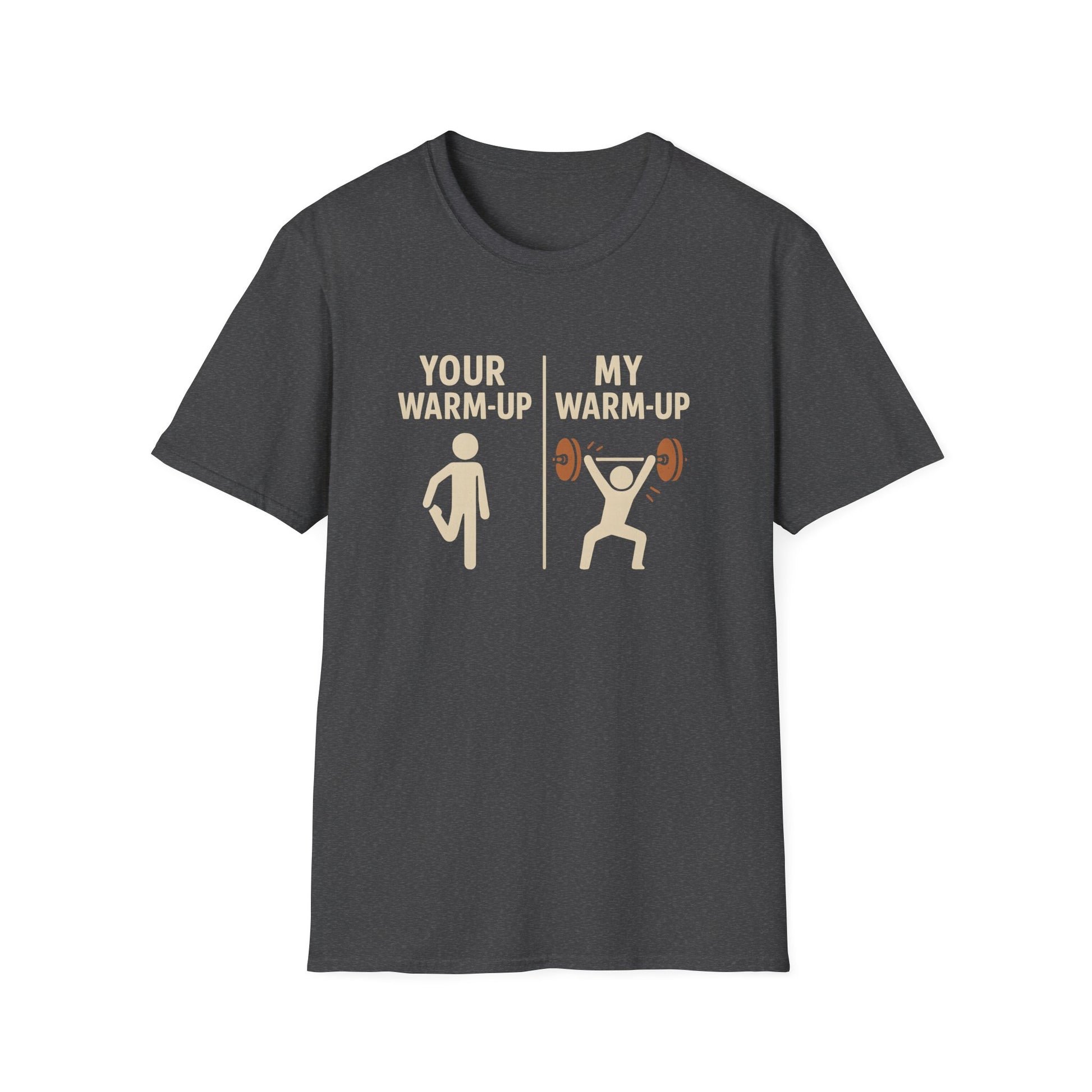 MY WARM-UP T-SHIRT
