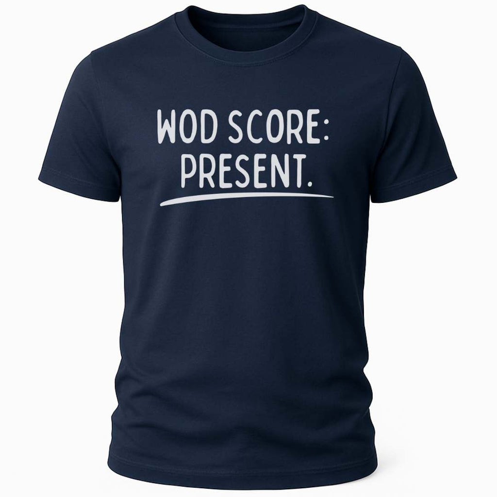 WOD SCORE PRESENT T-SHIRT