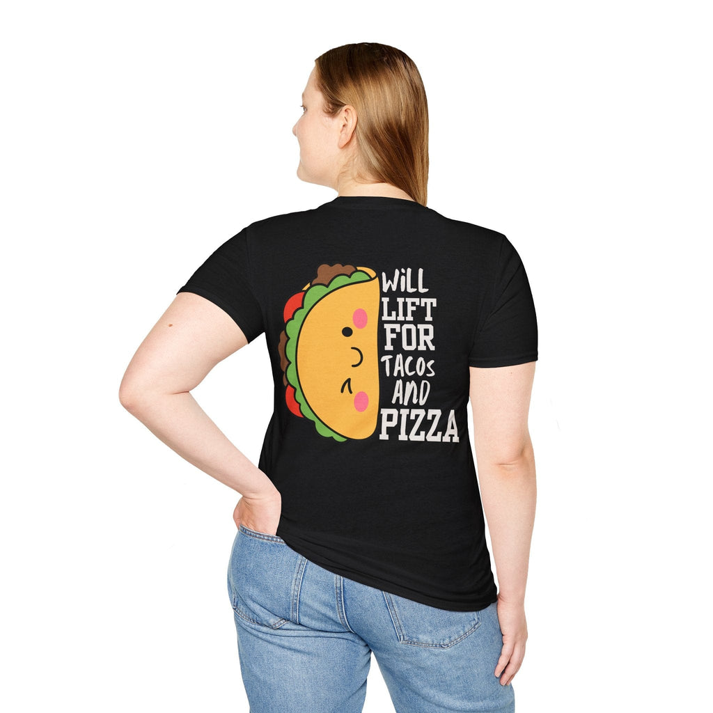 TACOS & PIZZA BACK T-SHIRT