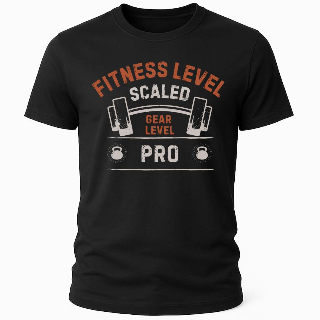 FITNESS LEVEL SCALED T-SHIRT