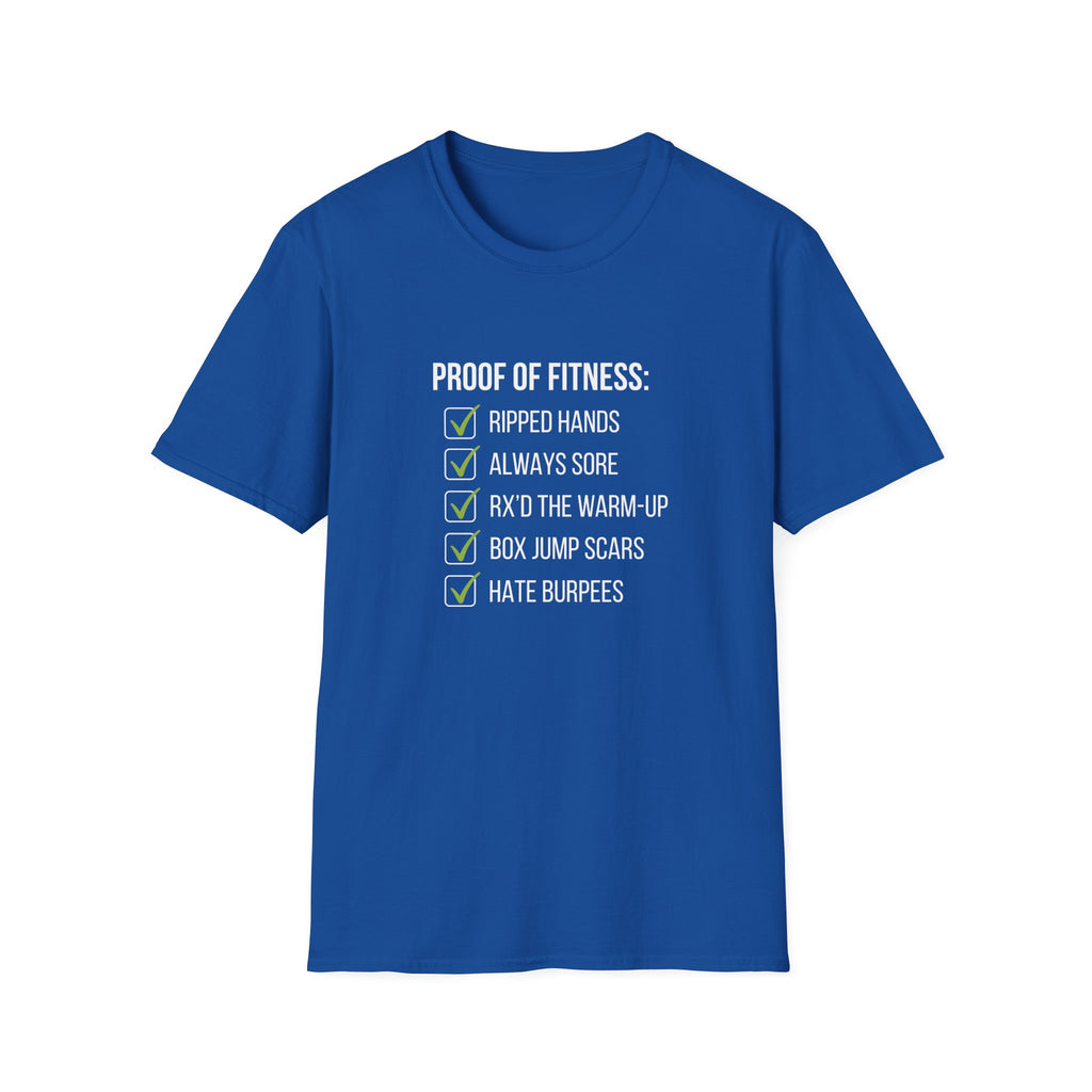 PROOF OF FITNESS T-SHIRT