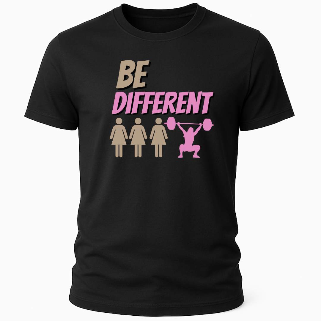 BE DIFFERENT T-SHIRT