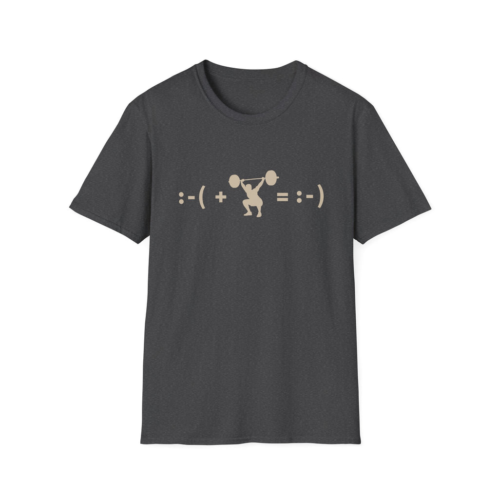 MAN LIFTING MATH T-SHIRT