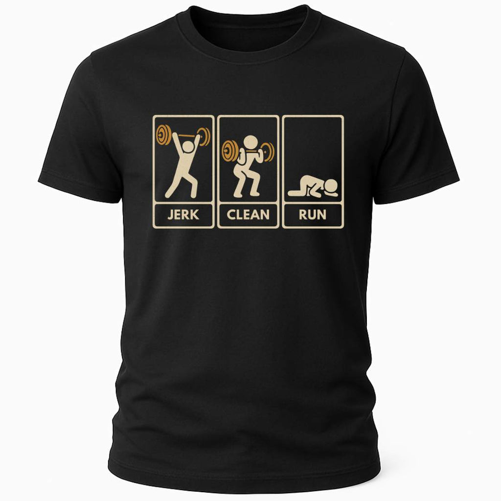 CLEAN JERK RUN T-SHIRT