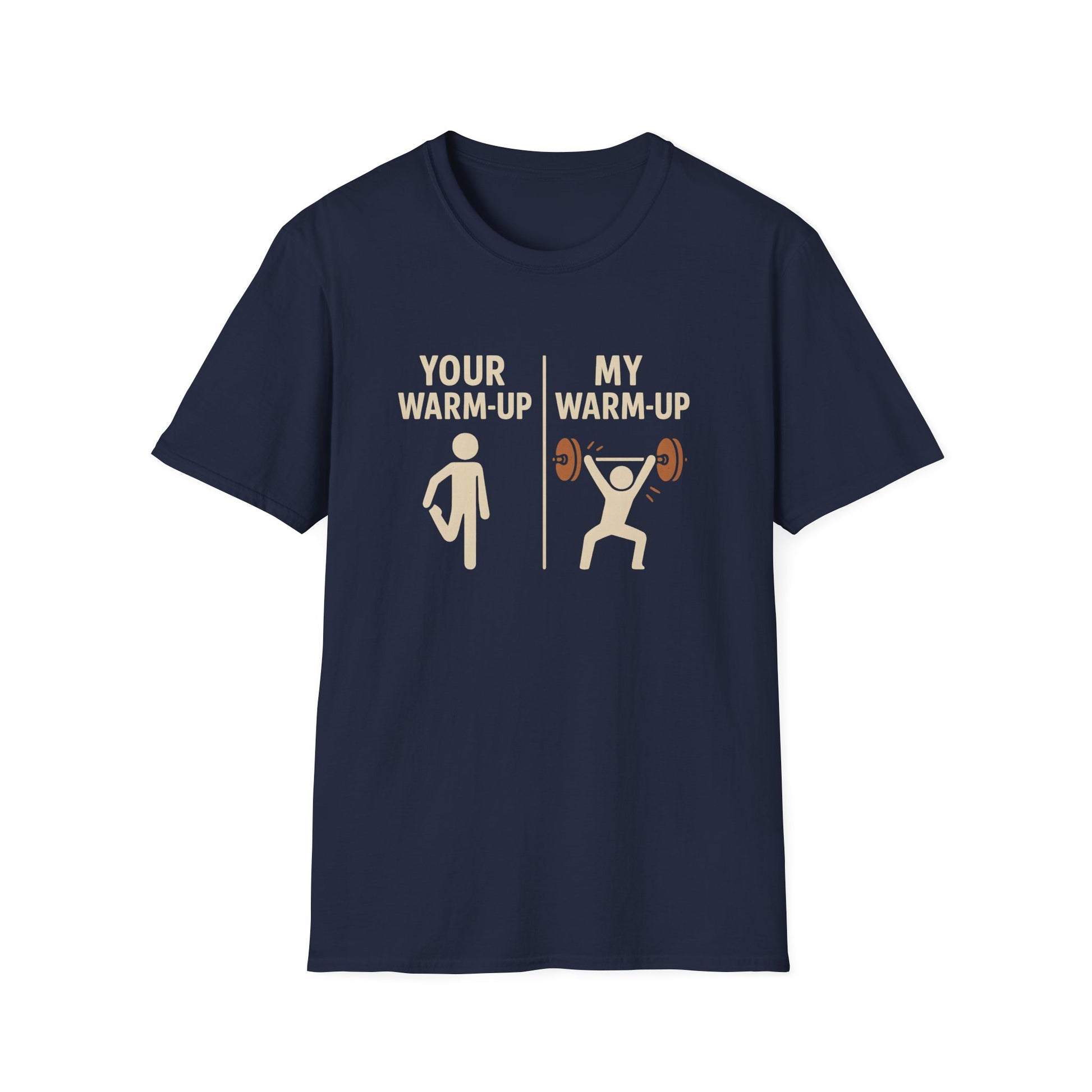 MY WARM-UP T-SHIRT