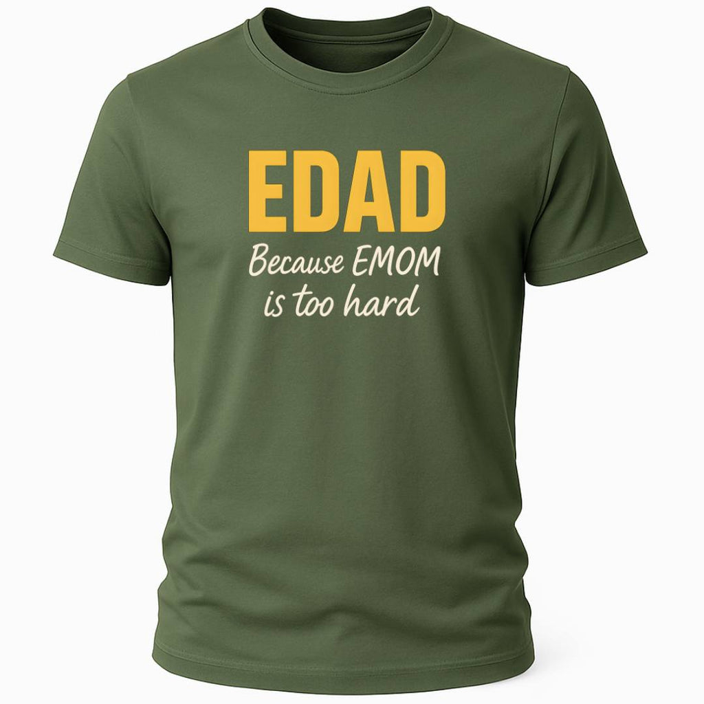 EMOM IS TOO HARD T-SHIRT