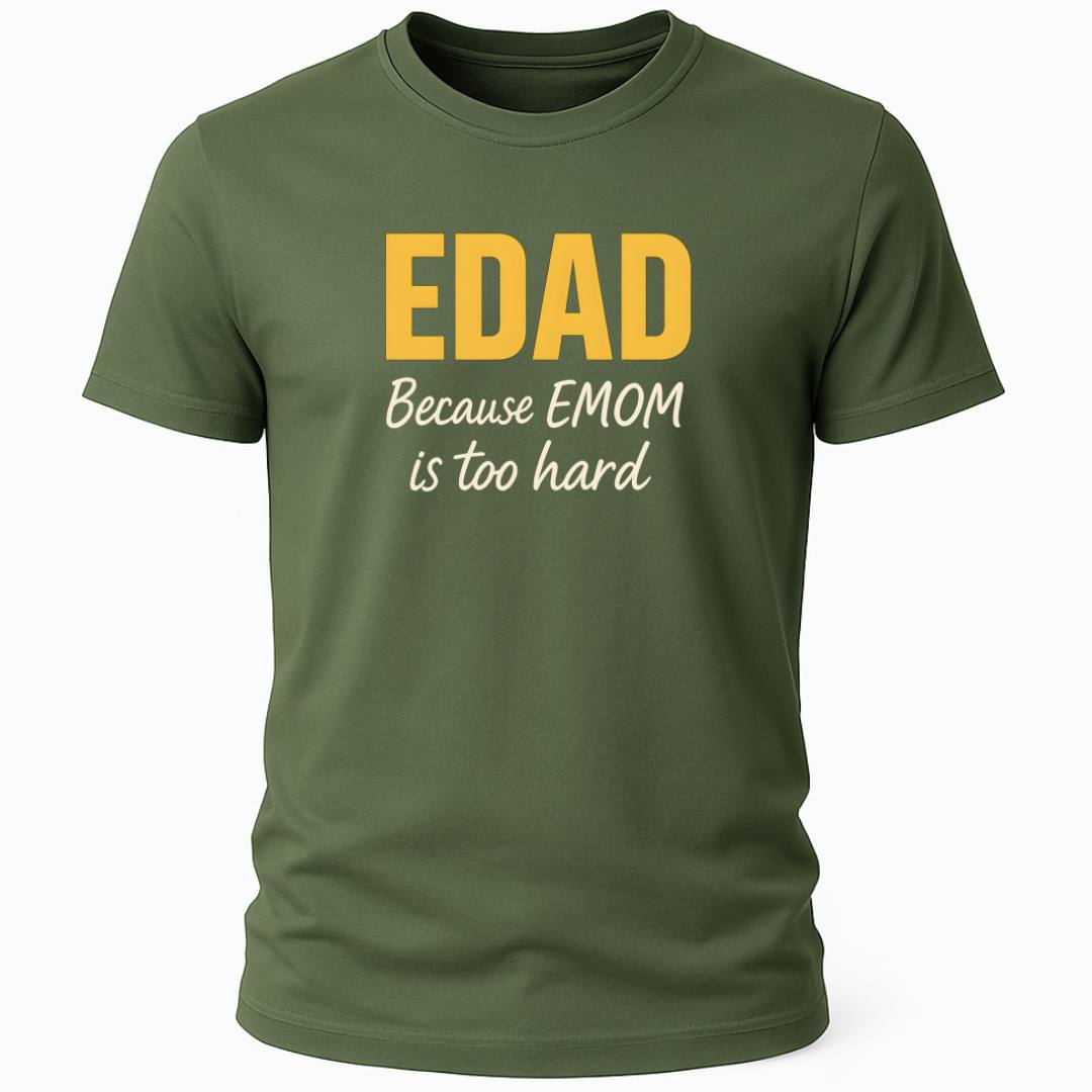 EMOM IS TOO HARD T-SHIRT