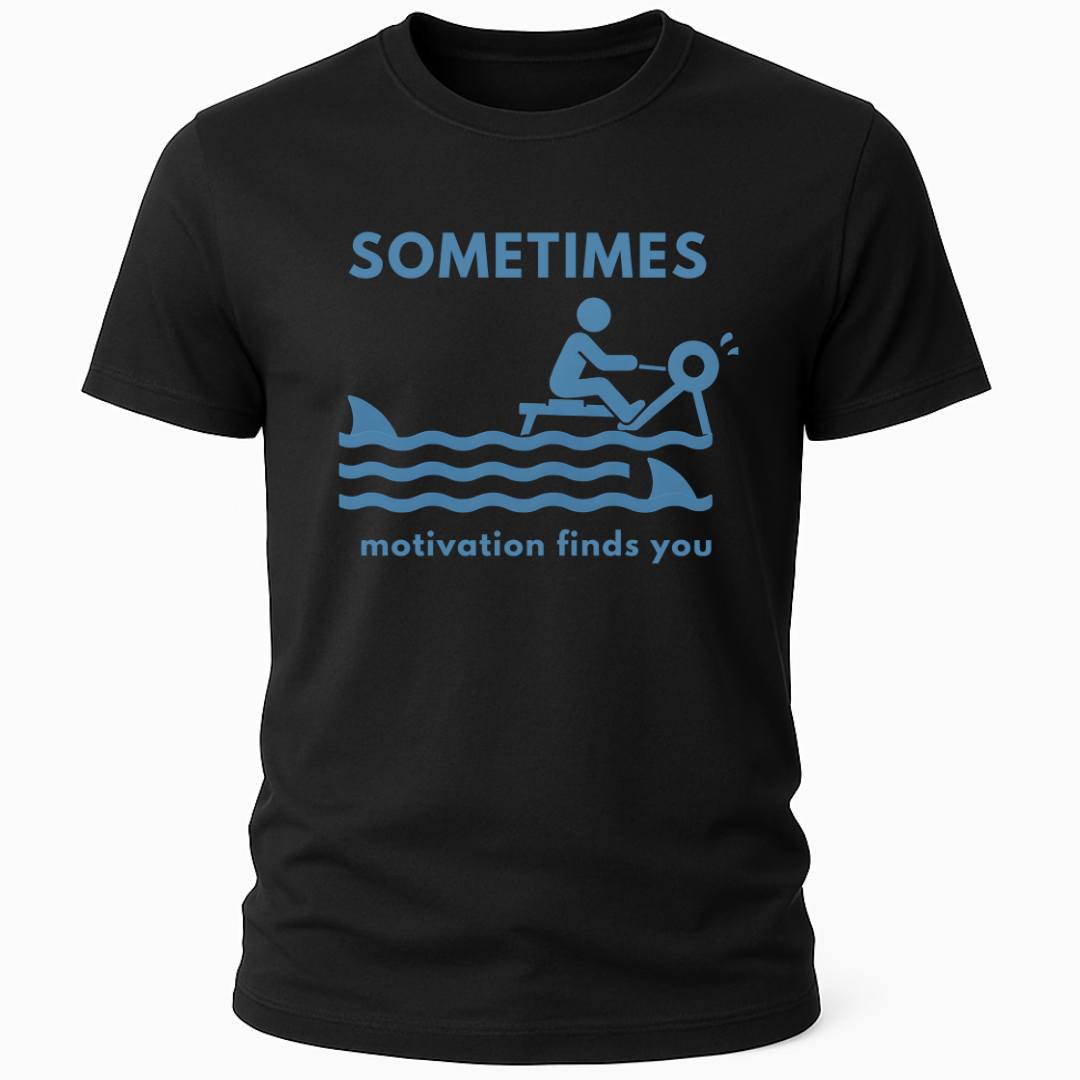 MOTIVATION FINDS YOU T-SHIRT