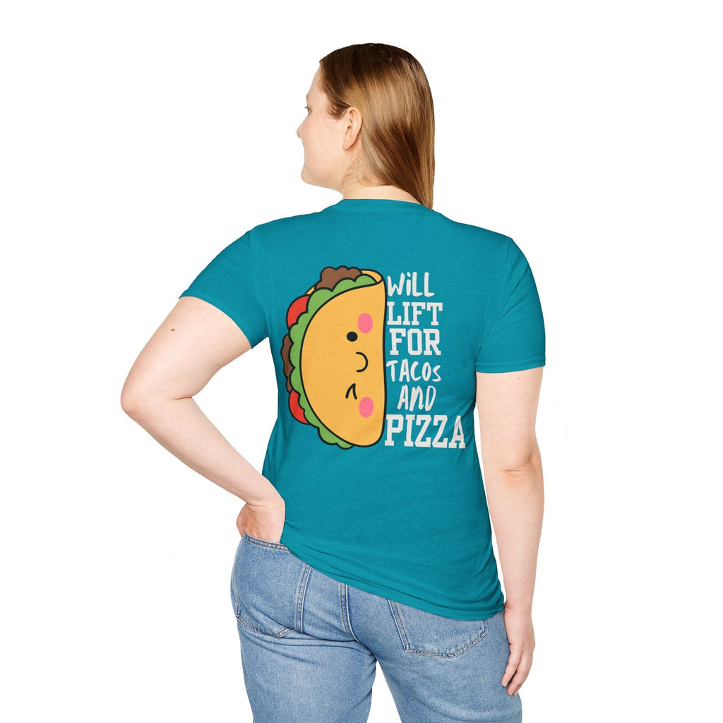 TACOS & PIZZA BACK T-SHIRT