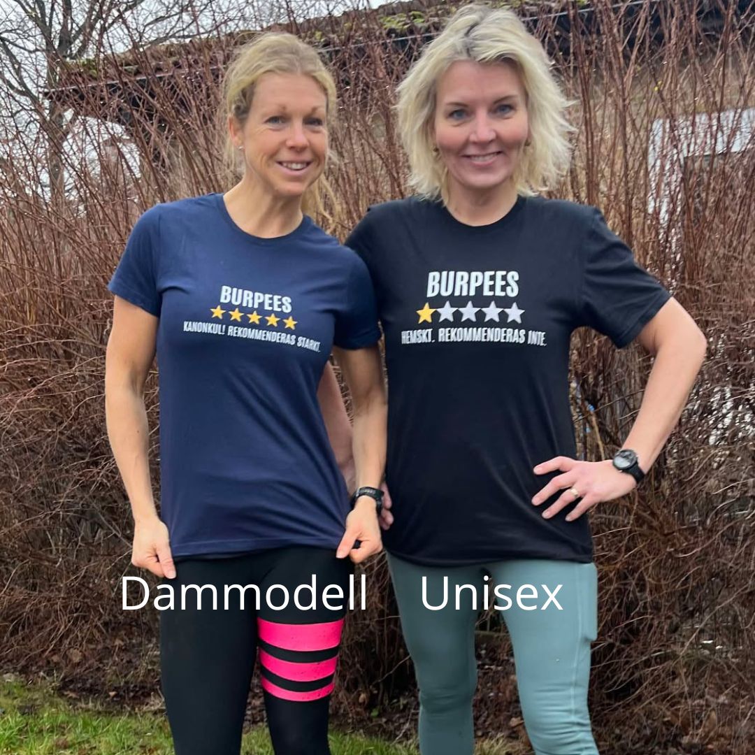 BURPEES HEMSKT REKOMMENDERAS INTE - DAMMODELL