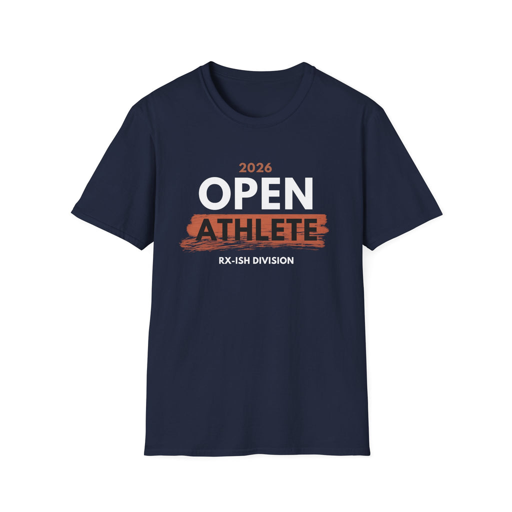 OPEN ATHLETE RX-ISH DIVISION RED T-SHIRT