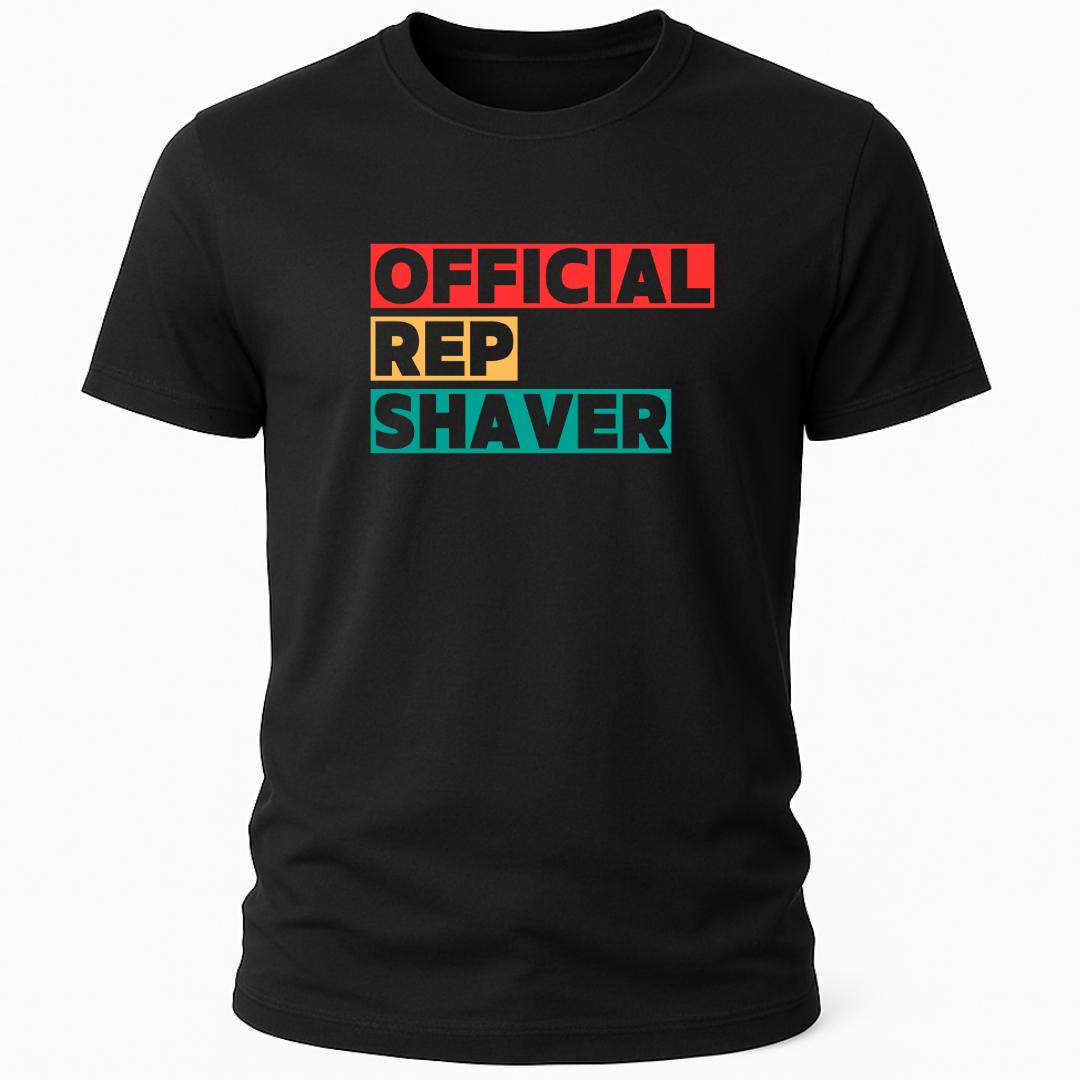 OFFICIAL REP SHAVER T-SHIRT