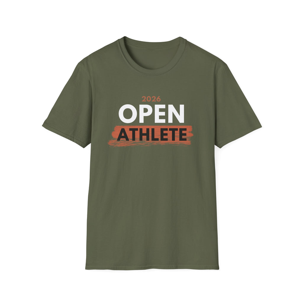 OPEN ATHLETE RED T-SHIRT