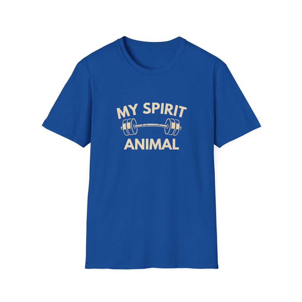 MY SPIRIT ANIMAL BARBELL T-SHIRT
