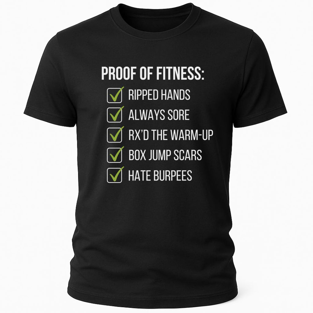 PROOF OF FITNESS T-SHIRT
