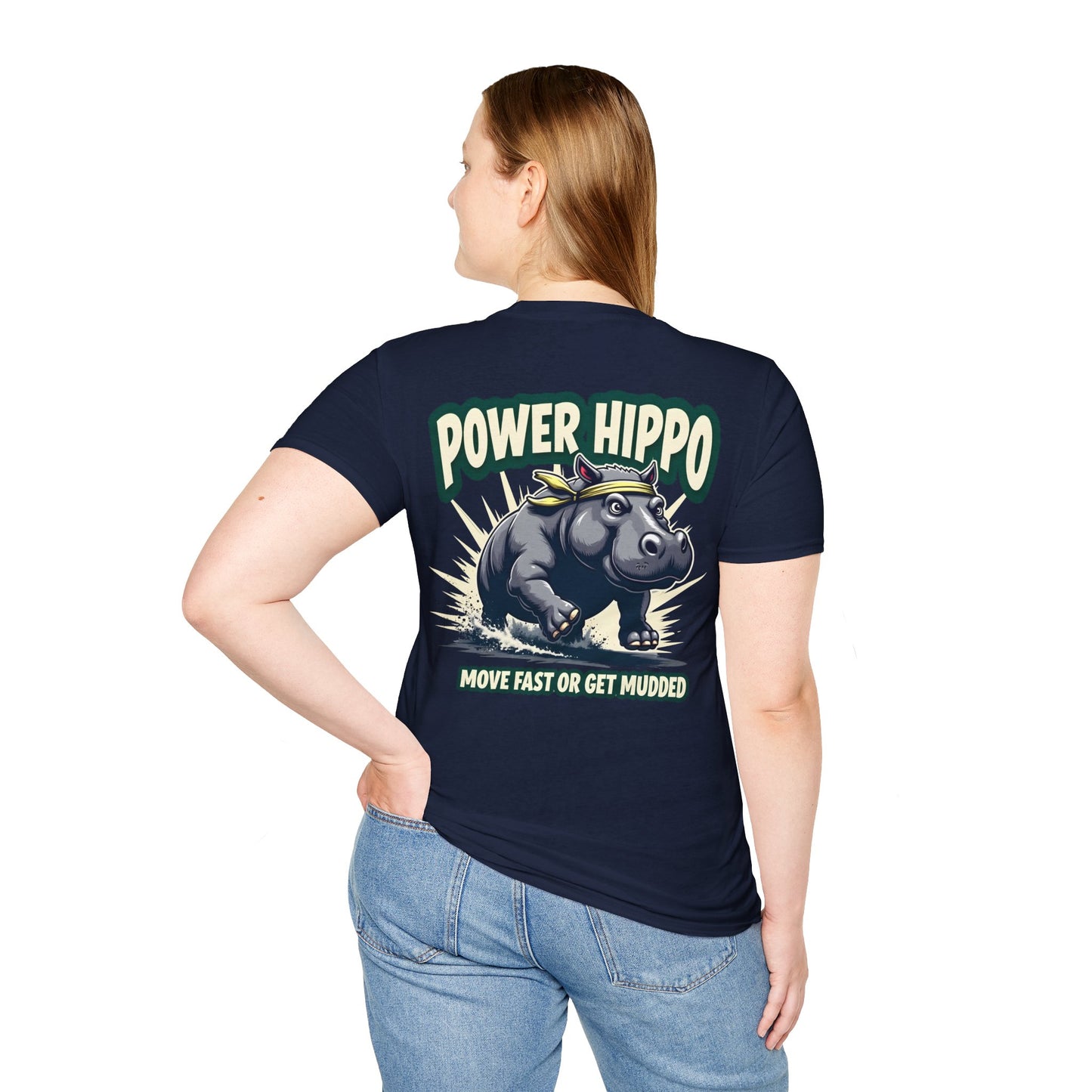 POWER HIPPO BACK T-SHIRT