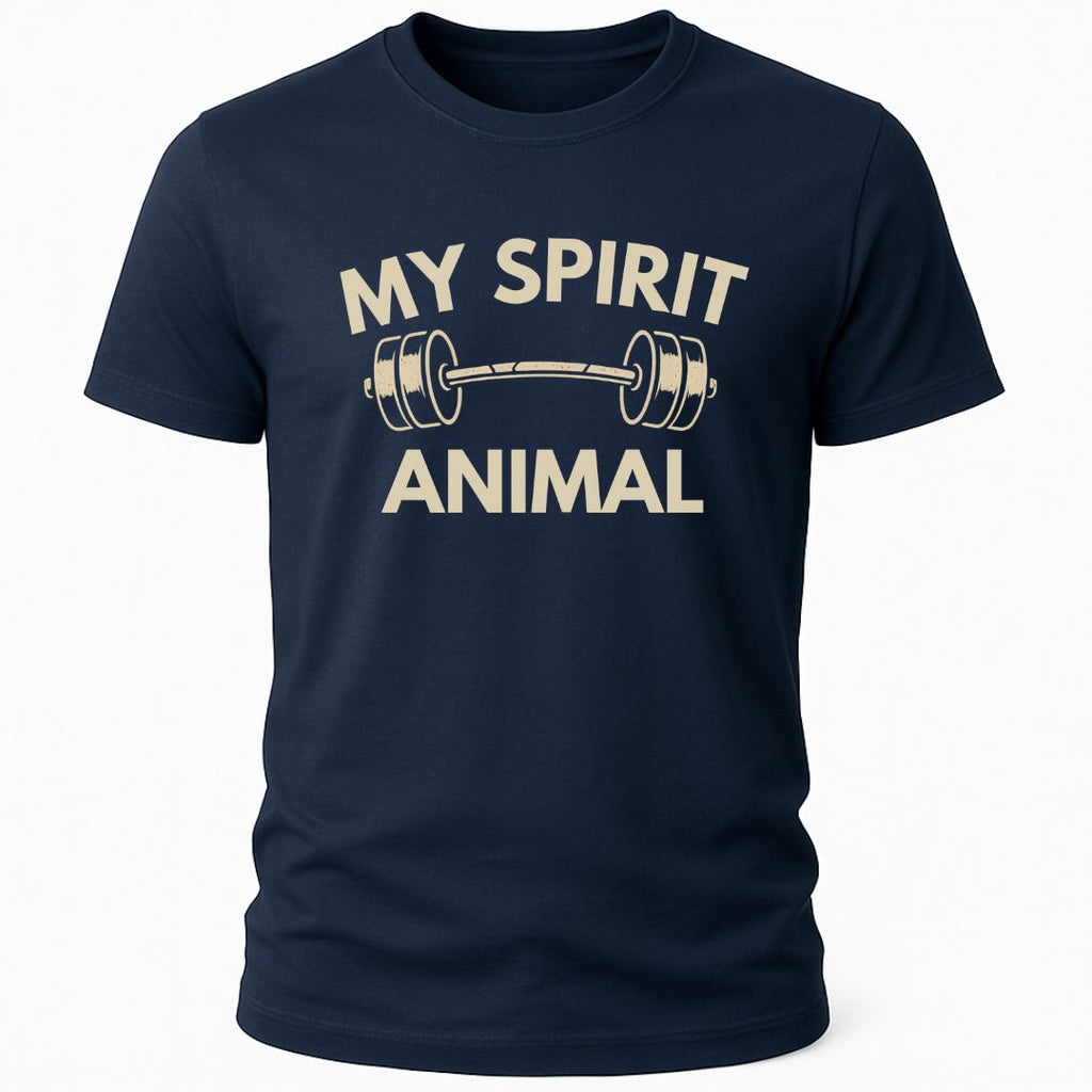 MY SPIRIT ANIMAL BARBELL T-SHIRT