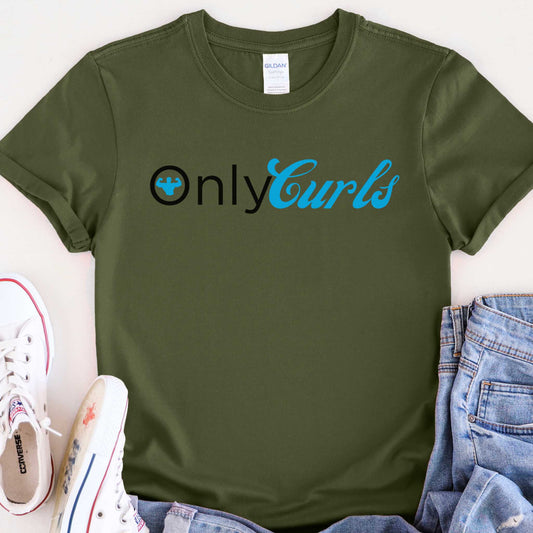 ONLY CURLS T-SHIRT