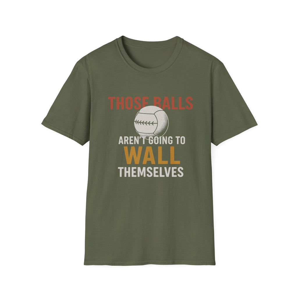 WALL BALLS BY RON T-SHIRT