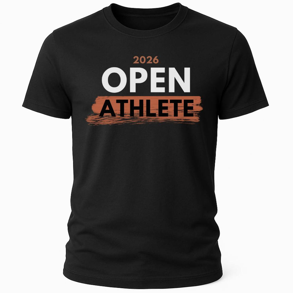 OPEN ATHLETE RED T-SHIRT