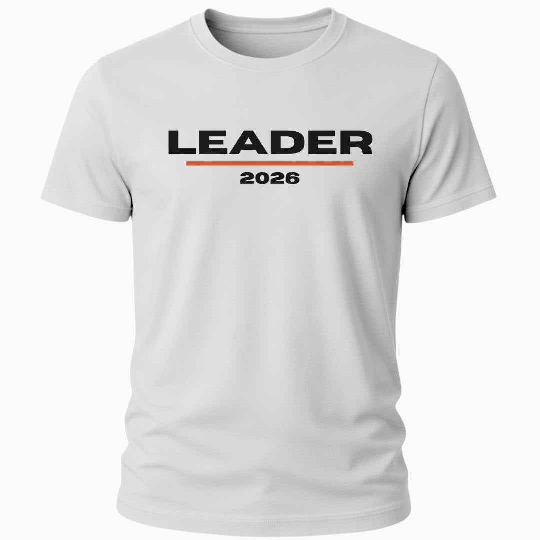 LEADER JERSY BLACK T-SHIRT