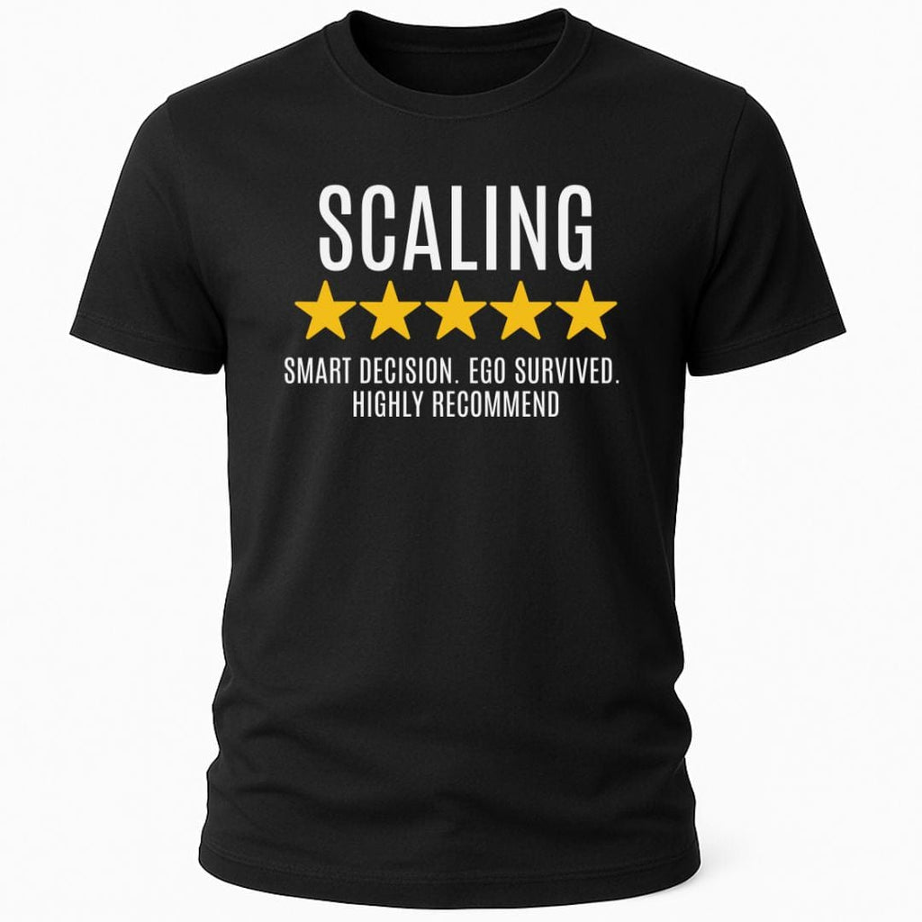 SCALING REVIEW T-SHIRT