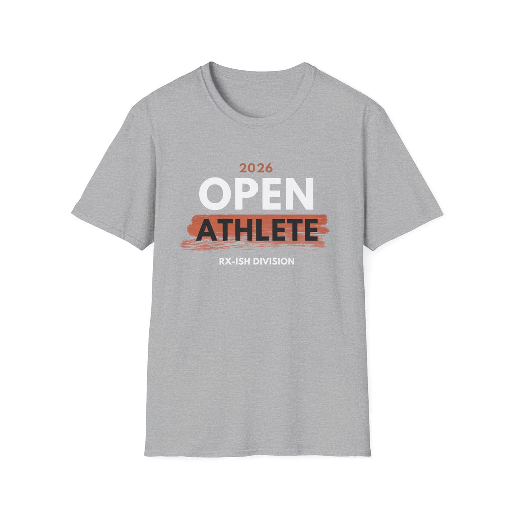OPEN ATHLETE RX-ISH DIVISION RED T-SHIRT