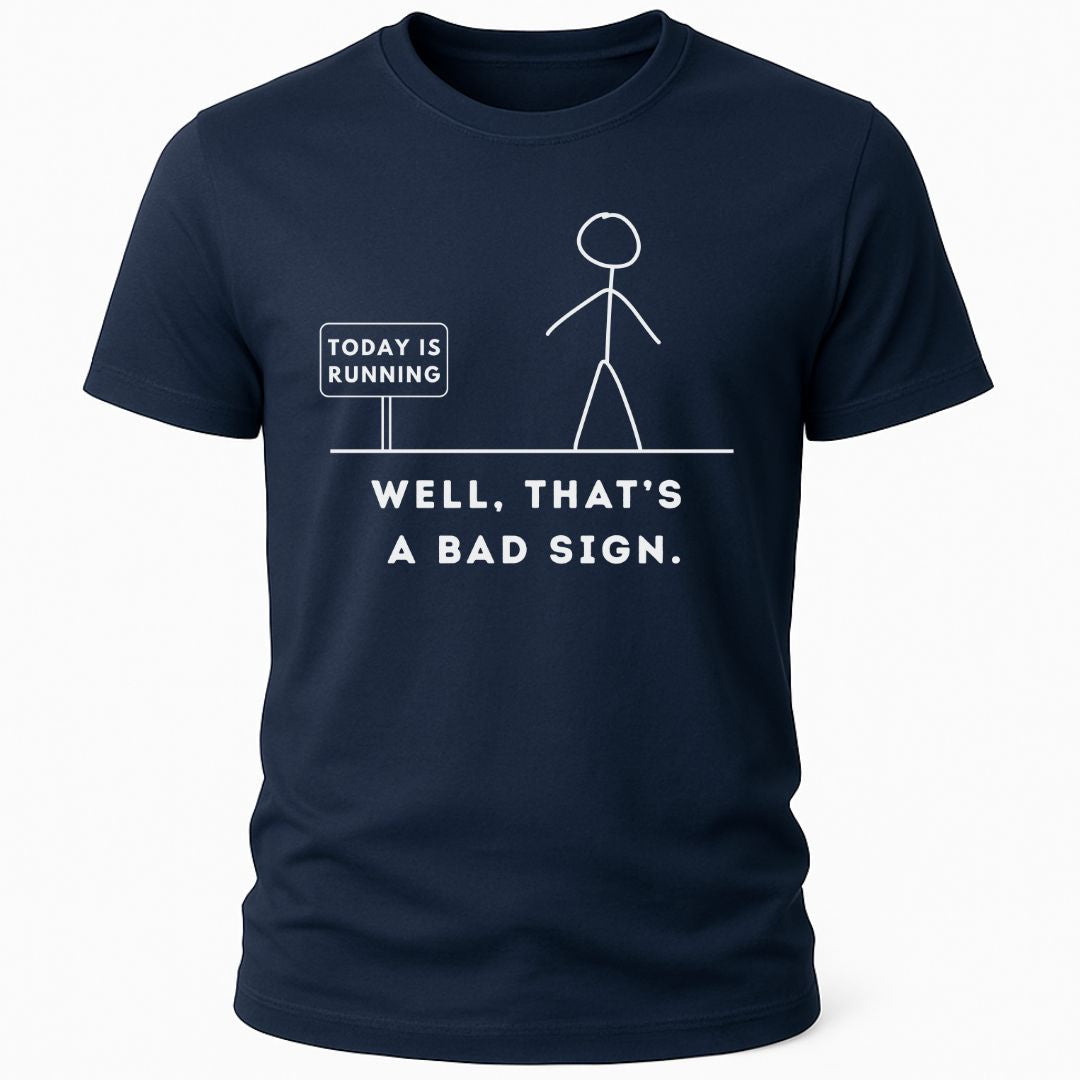 BAD SIGN RUNNING T-SHIRT