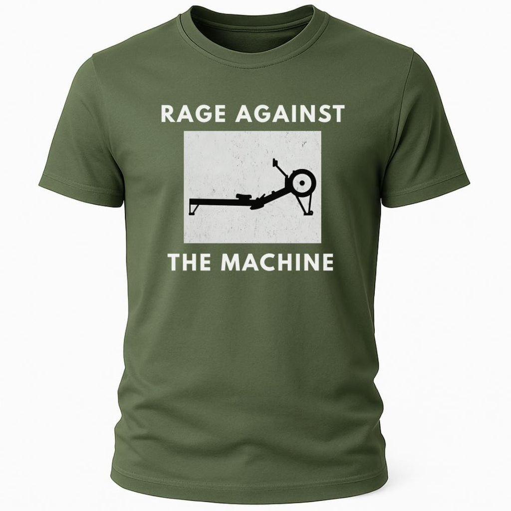 RAGE AGAINST ROWER T-SHIRT
