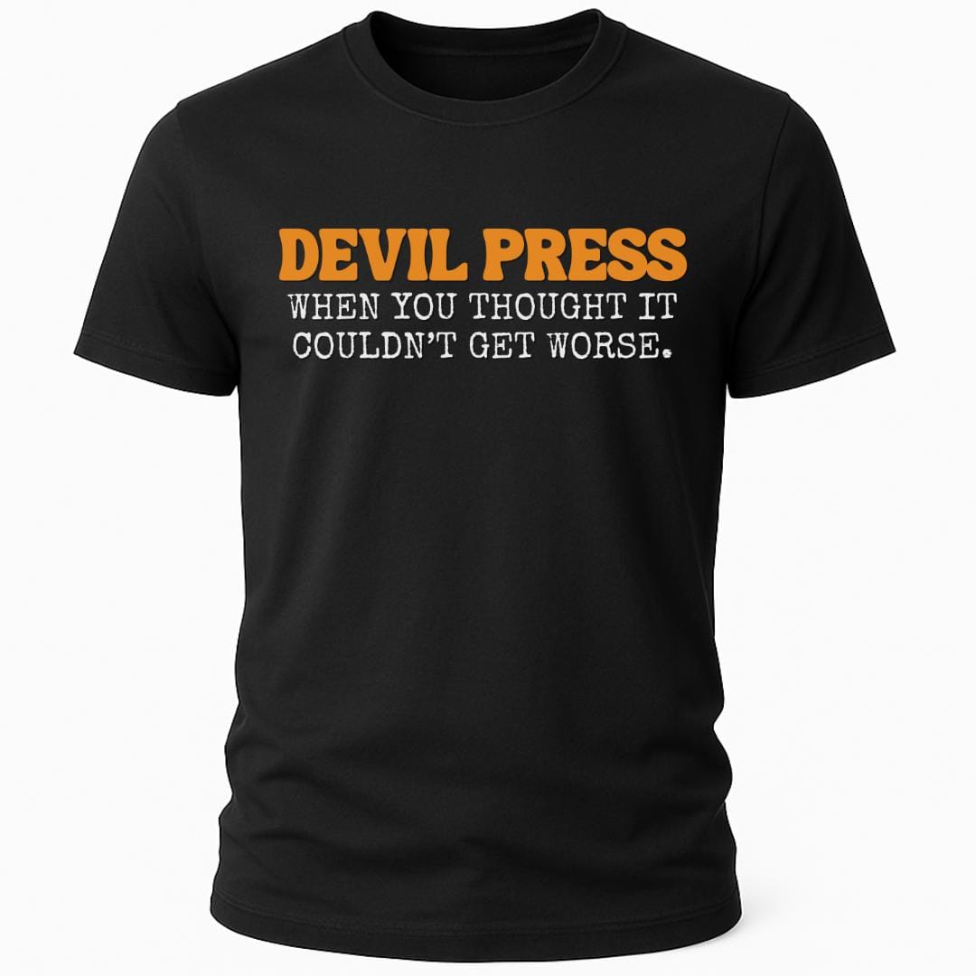 DEVIL PRESS T-SHIRT